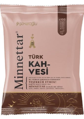 Şekeroğlu Minnettar Sade Türk Kahvesi 24x100 gr