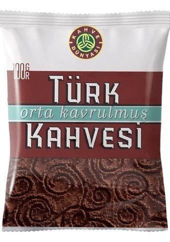 Kahve Dünyası Sade Orta Kavrulmuş Türk Kahvesi 24x100 gr