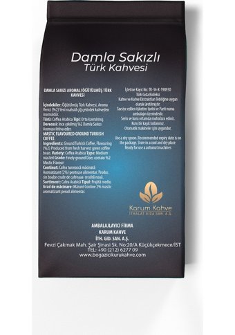Tarihi Boğaziçi Damla Sakızlı Türk Kahvesi 100 gr