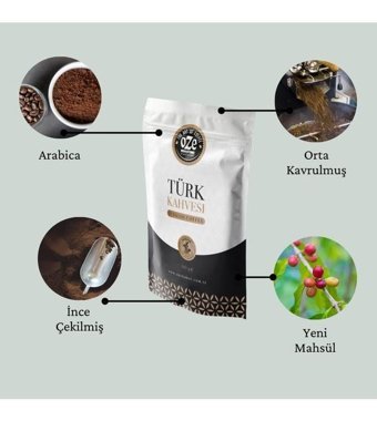 Oze Sade Orta Kavrulmuş Türk Kahvesi 10x100 gr