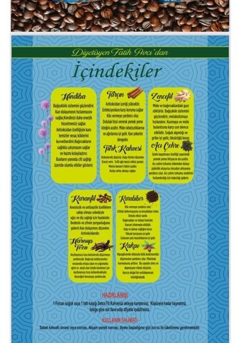 Detoxfit Sade Türk Kahvesi 3x100 gr
