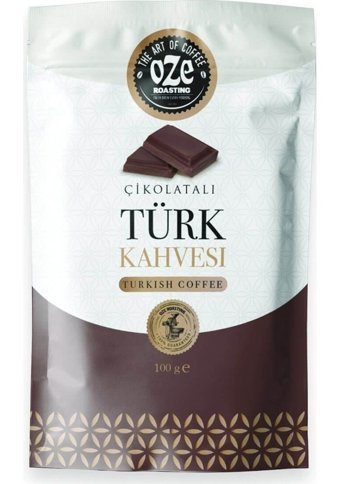 Oze Çikolatalı-Fındıklı-Karamelli Orta Kavrulmuş Türk Kahvesi 3x100 gr