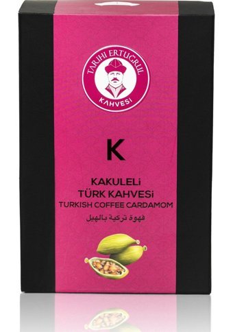 Tarihi Ertuğrul Kahvesi Kakuleli Orta Kavrulmuş Türk Kahvesi 200 gr