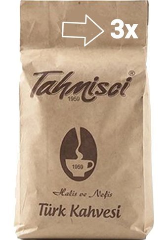 Tahmisci Sade Türk Kahvesi 3x500 gr