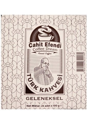 Cahit Efendi Sade Türk Kahvesi 24x100 gr