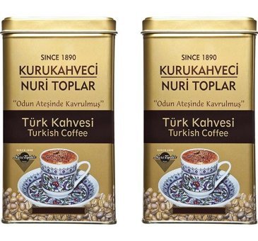 Kurukahveci Nuri Toplar Sade Çok Türk Kahvesi 600 gr