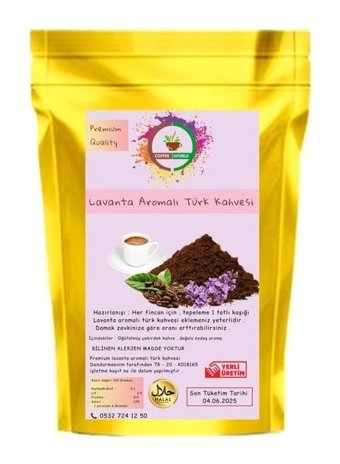Coffee Naturelle Lavantalı Türk Kahvesi 200 gr