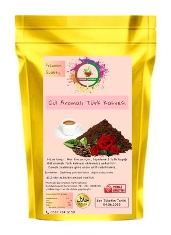 Coffee Naturelle Güllü Türk Kahvesi 200 gr