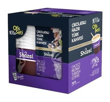 Shazel Çikolatalı Türk Kahvesi 10x12 gr