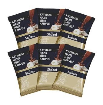 Shazel Kaymaklı Türk Kahvesi 6x100 gr