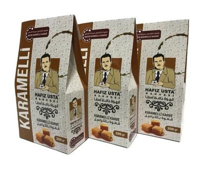 Hafız Usta Karamelli Türk Kahvesi 3x200 gr