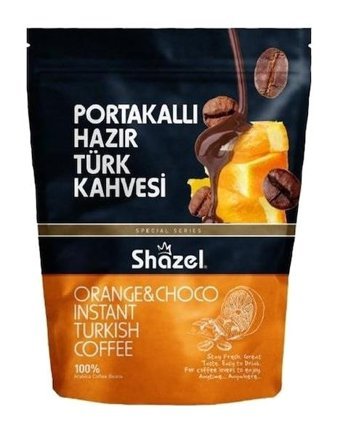 Shazel Narlı-Portakallı Türk Kahvesi 2x200 gr