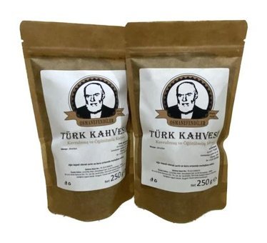Osmanefendiler Sade Türk Kahvesi 2x250 gr