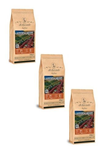 Ali Ziya Zade Etiyopya Yirgacheffe Sade Türk Kahvesi 3x250 gr