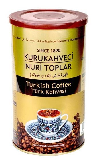 Kurukahveci Nuri Toplar Sade Çok Türk Kahvesi 250 gr