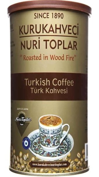 Kurukahveci Nuri Toplar Sade Çok Türk Kahvesi 250 gr
