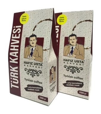 Hafız Usta Damla Sakızlı Orta Kavrulmuş Türk Kahvesi 200 gr