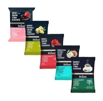 Shazel Special Sade Türk Kahvesi 5x100 gr