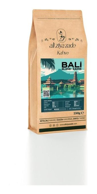 Ali Ziya Zade Bali Blend Sade Türk Kahvesi 250 gr