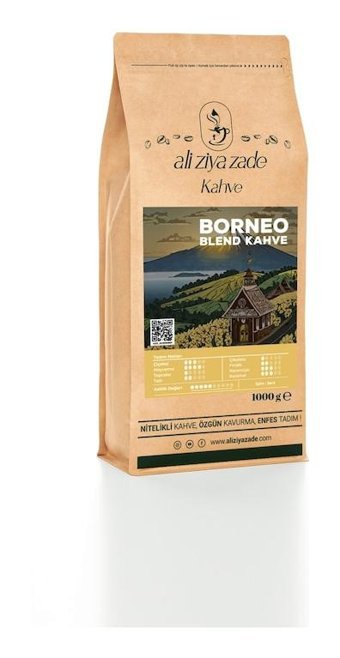 Ali Ziya Zade Borneo Blend Sade Türk Kahvesi 1 kg