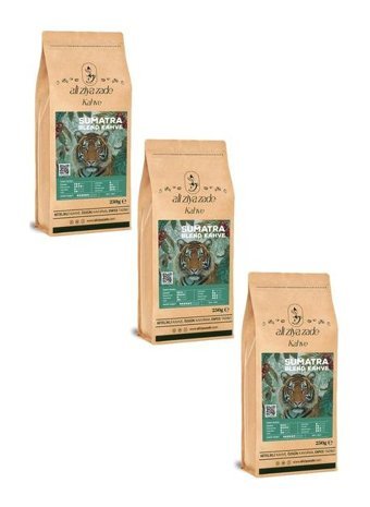 Ali Ziya Zade Sumatra Blend Sade Türk Kahvesi 3x250 gr