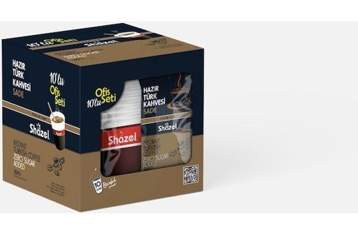 Shazel Sade Türk Kahvesi 10x7 gr