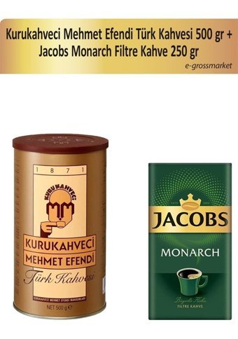 Kurukahveci Mehmet Efendi Sade Türk Kahvesi 500 gr