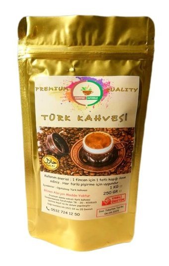 Coffee Naturelle Sade Orta Kavrulmuş Türk Kahvesi 12x100 gr