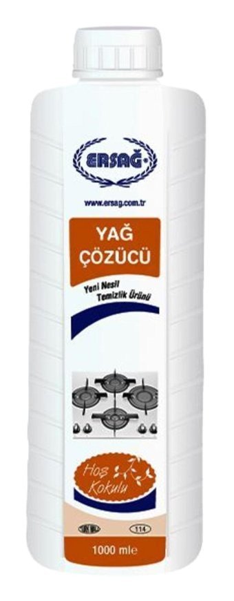 Ersağ Yağ Çözücü Sıvı Mutfak Banyo Temizliyici 1 lt