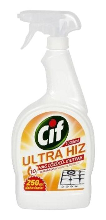 Cif Ultra Hız Sprey Mutfak Banyo Temizliyici 2 x 1 lt