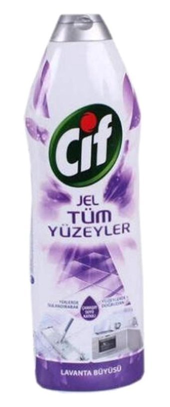 Cif Tüm Yüzeyler Ultra Hijyen Jel Mutfak Banyo Temizliyici 750 ml