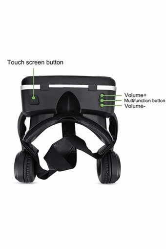 Len10 3D 5-6.0 inç Bluetooth 100-120 °C Sanal Gerçeklik Gözlükleri