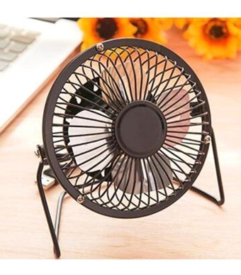 Pazariz Masa Üstü USB Fan Soğutucu Vantilatör Klima Metal Serinletici Fan -