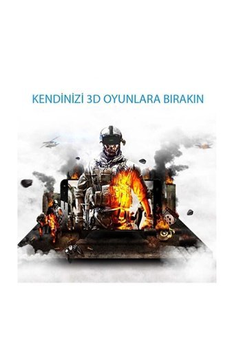 Saez G06a 3D 3.5-6.0 inç Bluetooth 100-120 °C Sanal Gerçeklik Gözlükleri