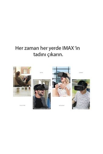 Saez G06a 3D 3.5-6.0 inç Bluetooth 100-120 °C Sanal Gerçeklik Gözlükleri