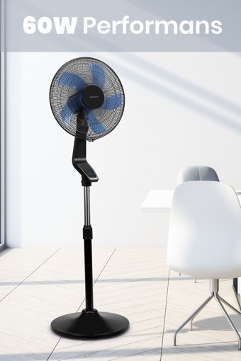 Goldmaster GM-7936 Kumandalı 16 inç 3 Kademeli Yer Kullanımlı Kule Tipi Vantilatör