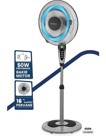 Goldmaster GM-7921 16 inç 3 Kademeli Yer Kullanımlı Kule Tipi Vantilatör