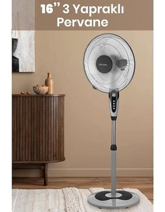 Goldmaster GM-7921 16 inç 3 Kademeli Yer Kullanımlı Kule Tipi Vantilatör