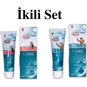 Spectrum Care Multivitamini Bağışıklık Güçlendirici Yavru Kedi Vitamini Macun 2x100 gr