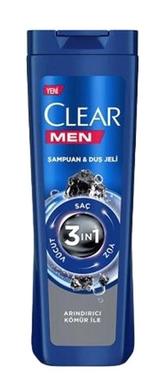 Clear Onarıcı Arındırıcı Düz Saçlar İçin Kremsiz Şampuan Erkek Şampuanı 24x350 ml