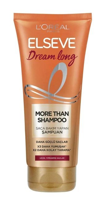 L'oréal Paris Elseve Dream Long More Than Düz Saçlar İçin Kremsiz Şampuan Unisex Şampuanı
