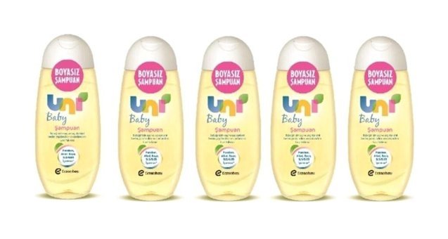 Uni Baby Düz Saçlar İçin Sülfatsız Parabensiz Kremsiz Şampuan Unisex Şampuanı