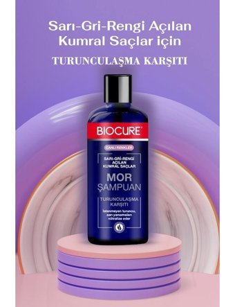 Biocure Turunculaşma Karşıtı Düz Saçlar İçin Tuzsuz Sülfatsız Parabensiz Kremsiz Şampuan Unisex Şampuanı 400 ml