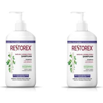 Restorex Düz Saçlar İçin Parabensiz Kremsiz Şampuan Unisex Şampuanı 1000 ml