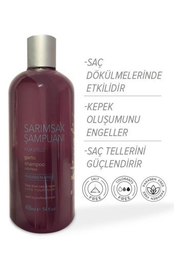 Nivalis Love Your Hair Yumuşatıcı Kuru Düz Saçlar İçin Kremsiz Şampuan Unisex Şampuanı 400 ml