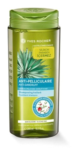 Yves Rocher Anti Pelliculaire Kepek Karşıtı Düz Saçlar İçin Sülfatsız Parabensiz Kremsiz Şampuan Unisex Şampuanı 300 ml