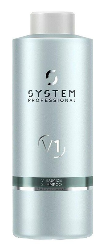 Wella System Professional Energycode V1 Volumıze Düz Saçlar İçin Kremsiz Şampuan Unisex Şampuanı 1000 ml