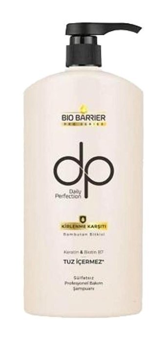 DP Bio Barrier Kirlenme Karşıtı Düz Saçlar İçin Kremsiz Şampuan Unisex Şampuanı 12x500 ml
