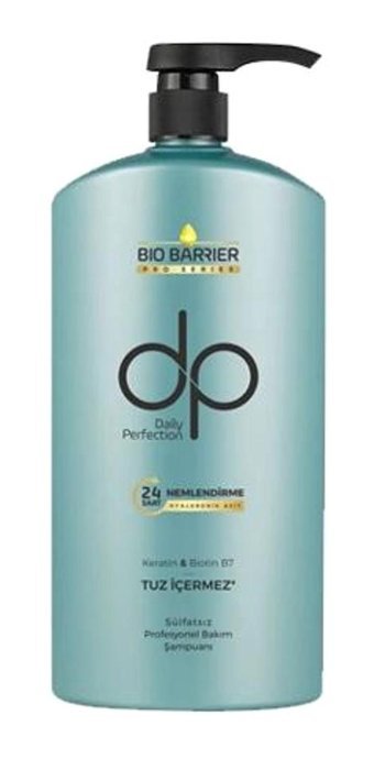 DP Bio Barrier Nemlendirici Düz Saçlar İçin Kremsiz Şampuan Unisex Şampuanı 4x500 ml