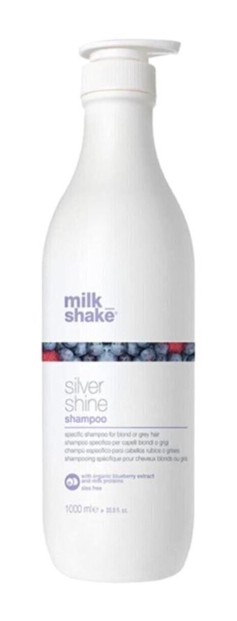 Milkshake Silver Shine Düz Saçlar İçin Sülfatsız Parabensiz Kremsiz Şampuan Unisex Şampuanı 1000 ml